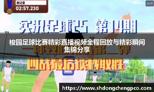 梭园足球比赛精彩直播视频全程回放与精彩瞬间集锦分享